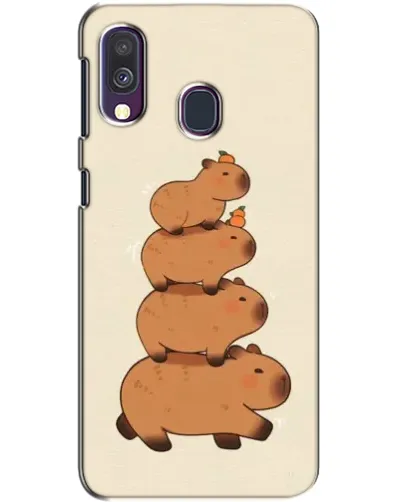 Чохол для Samsung Galaxy A40 2019 (A405F) з картинкою «Вежа з капібар» Чохол для Samsung Galaxy A40 2019 (A405F) з картинкою «Вежа з капібар»