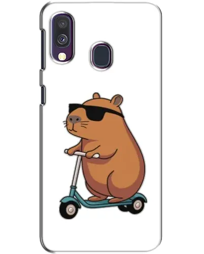 Чохол для Samsung Galaxy A40 2019 (A405F) з картинкою «Капібара на самокаті» Чохол для Samsung Galaxy A40 2019 (A405F) з картинкою «Капібара на самокаті»