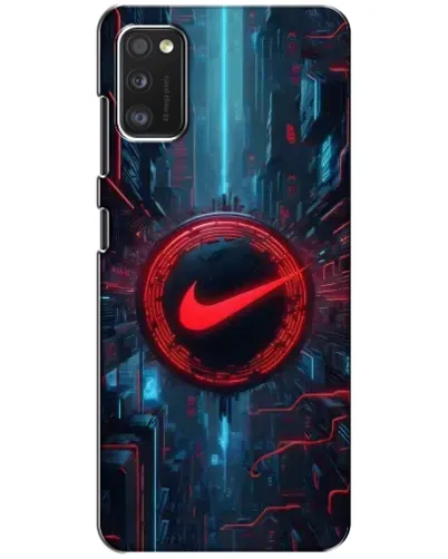 Чехол для Samsung Galaxy A41 (A415) с картинкой «Техногенный стиль Nike»