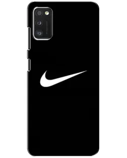 Чехол для Samsung Galaxy A41 (A415) с картинкой «Минималистический Найк»