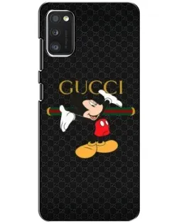 Чехол для Samsung Galaxy A41 (A415) с картинкой «Микки Маус Gucci»