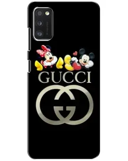 Чехол для Samsung Galaxy A41 (A415) с картинкой «Gucci — герои Disney»