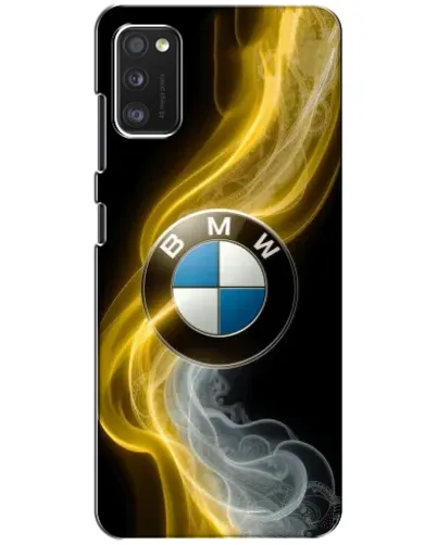 Чехол для Samsung Galaxy A41 (A415) с картинкой «Золотистый дым BMW»