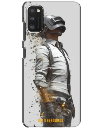 Чехол для Samsung Galaxy A41 (A415) с картинкой «PUBG — боец в пыли»