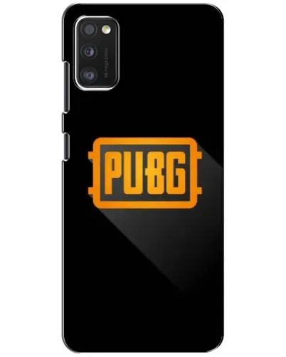 Чехол для Samsung Galaxy A41 (A415) с картинкой «PUBG — рамка лого»