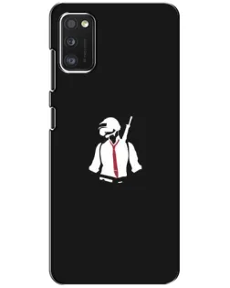 Чехол для Samsung Galaxy A41 (A415) с картинкой «PUBG — силуэт воина»