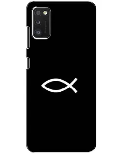 Чохол для Samsung Galaxy A41 (A415) з картинкою «Символ риби Jesus» Чохол для Samsung Galaxy A41 (A415) з картинкою «Символ риби Jesus»