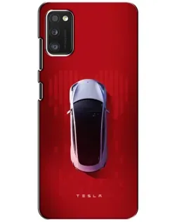 Чохол для Samsung Galaxy A41 (A415) з картинкою «Tesla Top View»