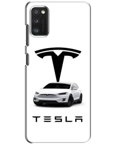 Чехол для Samsung Galaxy A41 (A415) с картинкой «Tesla White Style»