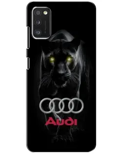 Чехол для Samsung Galaxy A41 (A415) с картинкой «Пантера и Audi»