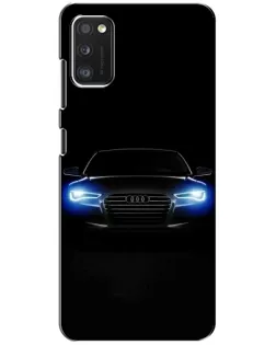 Чехол для Samsung Galaxy A41 (A415) с картинкой «Audi в неоне»
