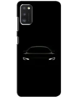 Чехол для Samsung Galaxy A41 (A415) с картинкой «Взгляд Audi в темноте»