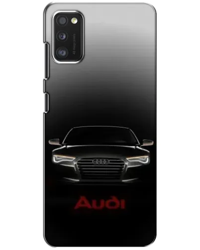 Чехол для Samsung Galaxy A41 (A415) с картинкой «Audi — градиентный контур» Чехол для Samsung Galaxy A41 (A415) с картинкой «Audi — градиентный контур»