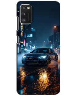 Чехол для Samsung Galaxy A41 (A415) с картинкой «Ночной город и Audi»