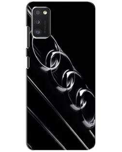 Чехол для Samsung Galaxy A41 (A415) с картинкой «Audi — абстрактные кольца»