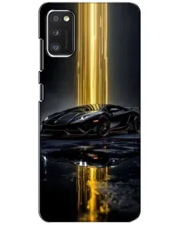 Чохол для Samsung Galaxy A41 (A415) з картинкою «Нічний Lamborghini драйв»