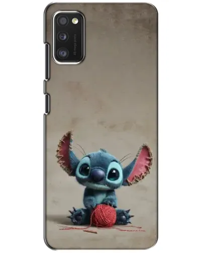 Чохол для Samsung Galaxy A41 (A415) з картинкою «Стіч на чоричневому фоні»