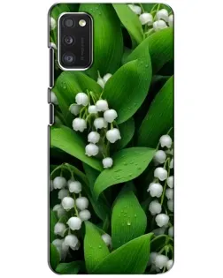 Чехол для Samsung Galaxy A41 (A415) с картинкой «Ландыши в зелени»