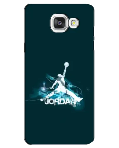 Чехол для Samsung Galaxy A5 2016 (A5100, A510F) с картинкой «Jordan Blue Fire»