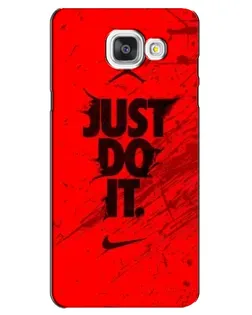 Чехол для Samsung Galaxy A5 2016 (A5100, A510F) с картинкой «Nike Just Do It»