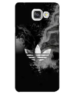 Чехол для Samsung Galaxy A5 2016 (A5100, A510F) с картинкой «Абстрактный дым Adidas»