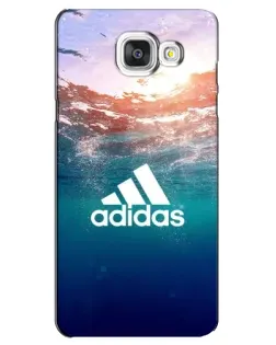 Чехол для Samsung Galaxy A5 2016 (A5100, A510F) с картинкой «Океанская глубина адидас»