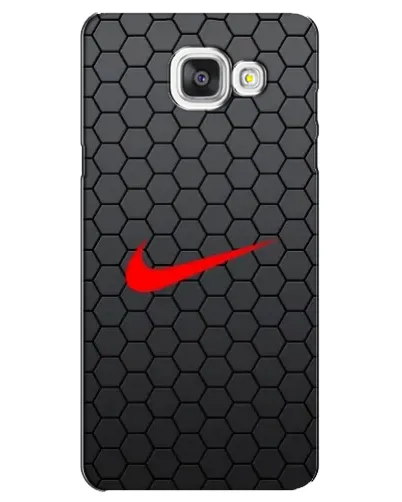 Чехол для Samsung Galaxy A5 2016 (A5100, A510F) с картинкой «Nike — карбоновая сетка»