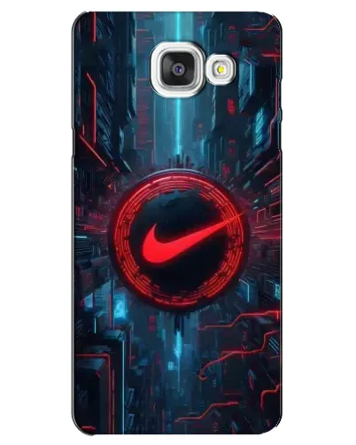 Чехол для Samsung Galaxy A5 2016 (A5100, A510F) с картинкой «Техногенный стиль Nike»