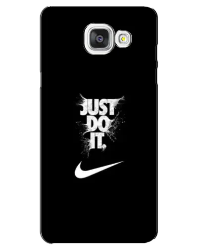 Чехол для Samsung Galaxy A5 2016 (A5100, A510F) с картинкой «Текстовый принт Nike»