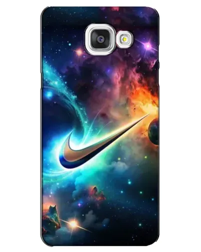 Чехол для Samsung Galaxy A5 2016 (A5100, A510F) с картинкой «Космический Nike Swoosh»