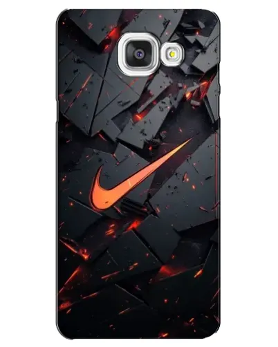 Чехол для Samsung Galaxy A5 2016 (A5100, A510F) с картинкой «Nike — эффект разломов»