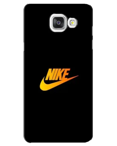 Чехол для Samsung Galaxy A5 2016 (A5100, A510F) с картинкой «Золотой логотип Nike»