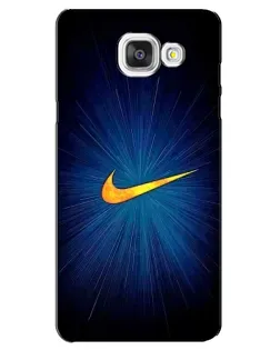 Чохол для Samsung Galaxy A5 2016 (A5100, A510F) з картинкою «Синій пульс Nike»