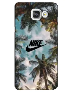Чохол для Samsung Galaxy A5 2016 (A5100, A510F) з картинкою «Тропічний принт Nike»