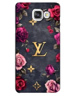 Чехол для Samsung Galaxy A5 2016 (A5100, A510F) с картинкой «Цветочный Louis Vuitton» Чехол для Samsung Galaxy A5 2016 (A5100, A510F) с картинкой «Цветочный Louis Vuitton»