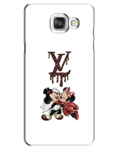 Чехол для Samsung Galaxy A5 2016 (A5100, A510F) с картинкой «LV и Микки Маус»