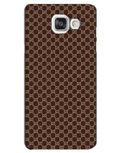 Чохол для Samsung Galaxy A5 2016 (A5100, A510F) з картинкою «Gucci — шоколадна сітка»