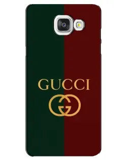Чохол для Samsung Galaxy A5 2016 (A5100, A510F) з картинкою «Gucci — темно-зелений градієнт»