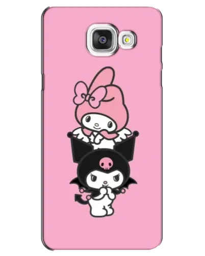 Чехол для Samsung Galaxy A5 2016 (A5100, A510F) с картинкой «My Melody и Kuromi»