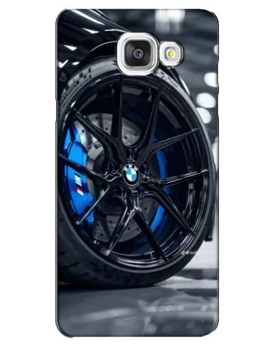 Чехол для Samsung Galaxy A5 2016 (A5100, A510F) с картинкой «Колесо BMW вблизи»