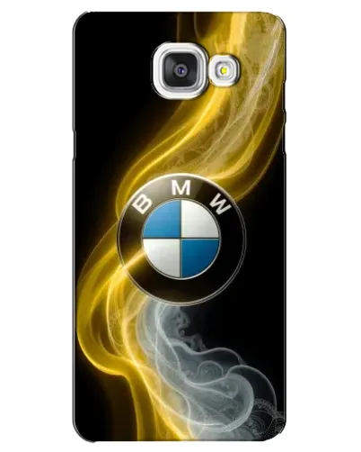 Чехол для Samsung Galaxy A5 2016 (A5100, A510F) с картинкой «Золотистый дым BMW»