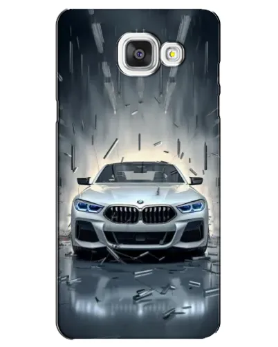 Чехол для Samsung Galaxy A5 2016 (A5100, A510F) с картинкой «BMW в свете фар»