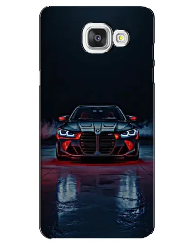 Чехол для Samsung Galaxy A5 2016 (A5100, A510F) с картинкой «BMW на мокрой дороге»