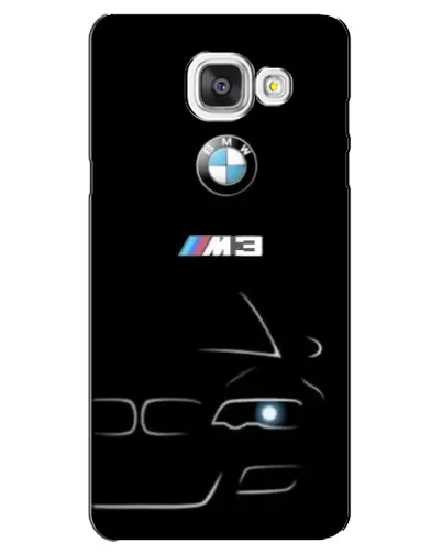 Чехол для Samsung Galaxy A5 2016 (A5100, A510F) с картинкой «Минималистичный принт BMW M3»