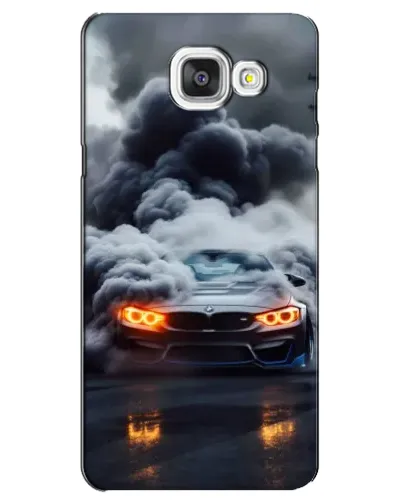 Чехол для Samsung Galaxy A5 2016 (A5100, A510F) с картинкой «BMW в дыму»