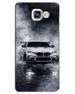 Чехол для Samsung Galaxy A5 2016 (A5100, A510F) с картинкой «BMW сквозь туман»