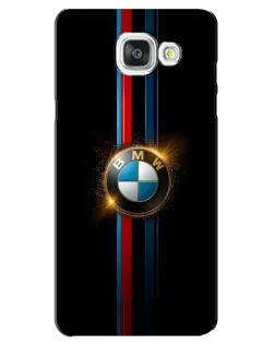 Чехол для Samsung Galaxy A5 2016 (A5100, A510F) с картинкой «BMW M-Power неон»