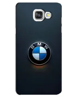 Чехол для Samsung Galaxy A5 2016 (A5100, A510F) с картинкой «Логотип BMW — минимализм»