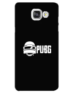 Чехол для Samsung Galaxy A5 2016 (A5100, A510F) с картинкой «PUBG — классический лого»