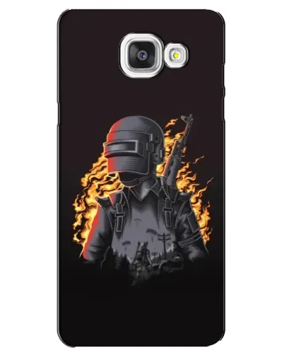 Чехол для Samsung Galaxy A5 2016 (A5100, A510F) с картинкой «PUBG — огненный силуэт» Чехол для Samsung Galaxy A5 2016 (A5100, A510F) с картинкой «PUBG — огненный силуэт»